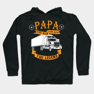 The Legend, The Truck Driver Father Hoodie